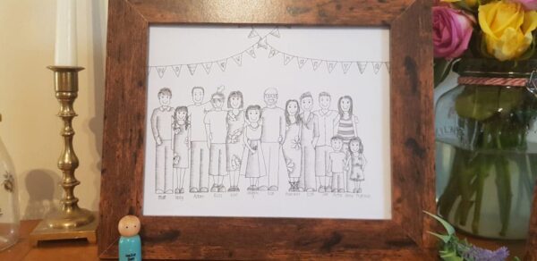 Personalised Family Illustrations - product image 2