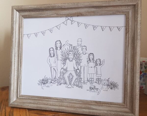 Personalised Family Illustrations - product image 3