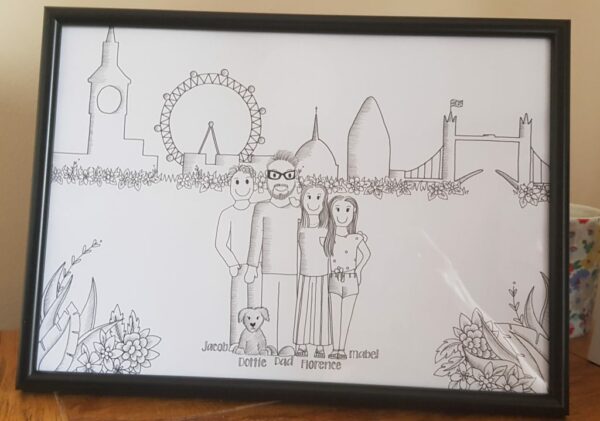 Personalised Family Illustrations - product image 5