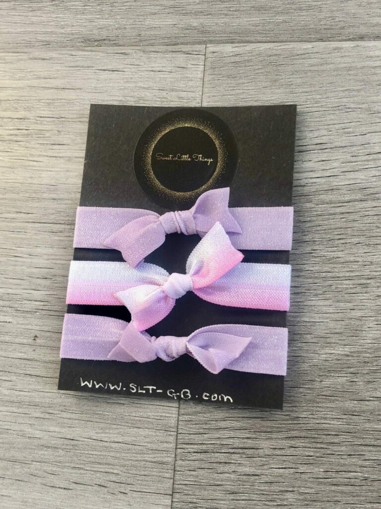 No crease hair ties x3