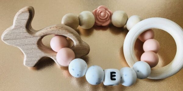 Personalised teething rattle - product image 4