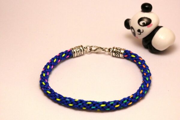 Blue dots bracelet - main product image