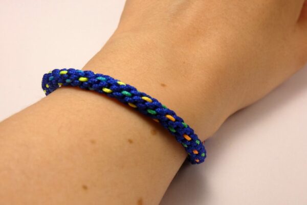 Blue dots bracelet - product image 4