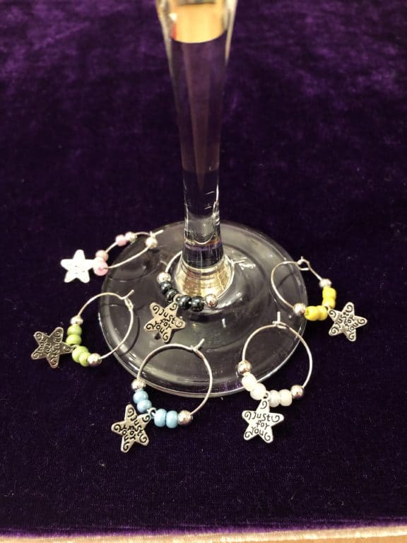 Wine glass charms - main product image