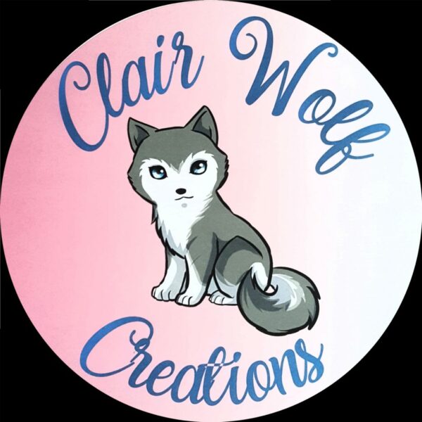 Clair Wolf Creations shop logo