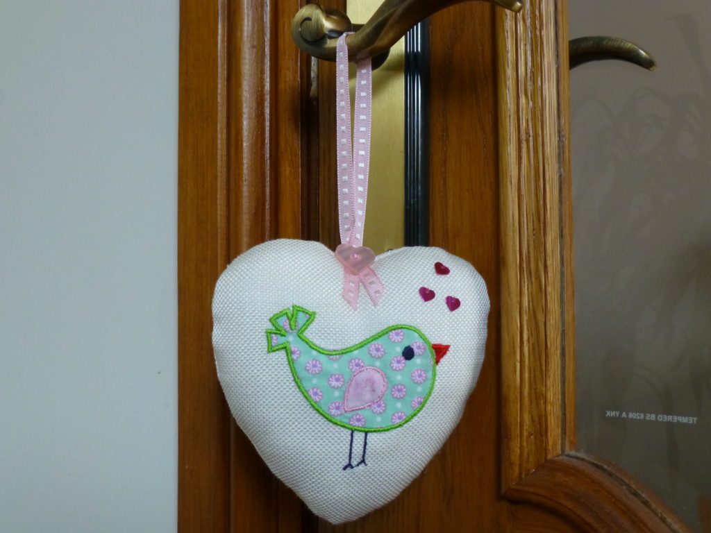 Cute bird door hanger