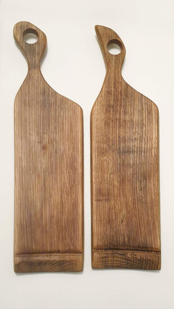 Whisky barrel stave serving board - product image 2