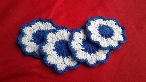 4 Crochet Coasters - product image 2