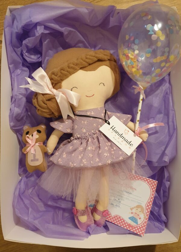 Handmade birthday doll - product image 4