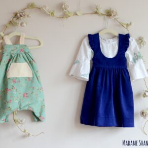 Floral romper - ready to ship