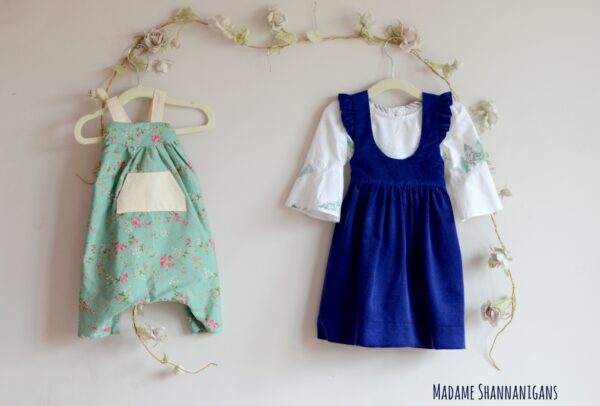 Floral romper – ready to ship - main product image