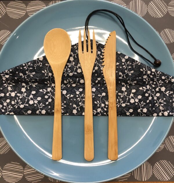 Bamboo Cutlery Set - main product image