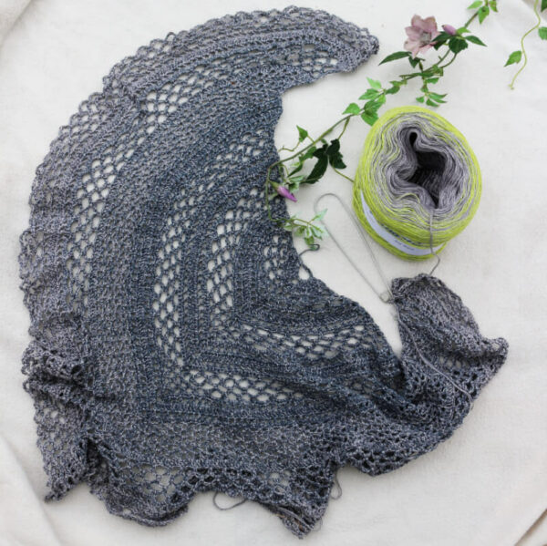 Jo’s Lacy Crochet Shawl - main product image