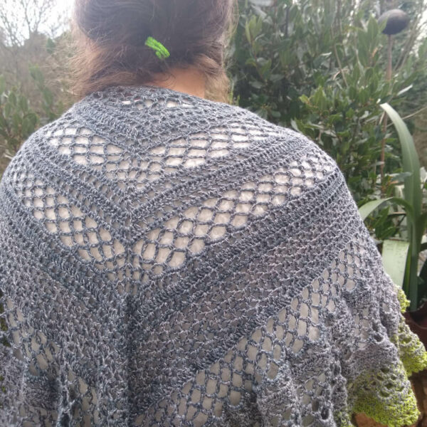 Jo’s Lacy Crochet Shawl - product image 2