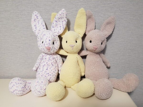 Handmade crochet bunny - main product image
