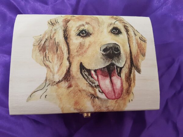 Decoupage wooden box - main product image