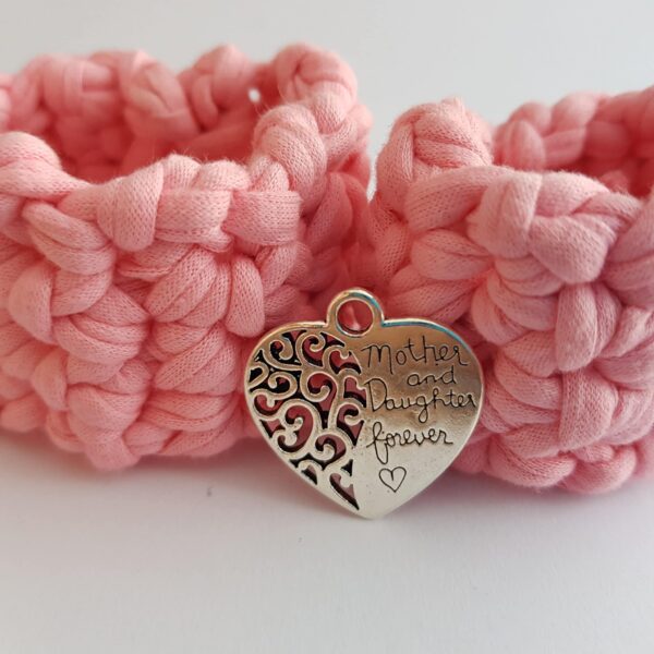 Mummy and daughter matching cuffs - main product image