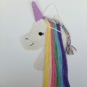 Unicorn Hair Clip Holder