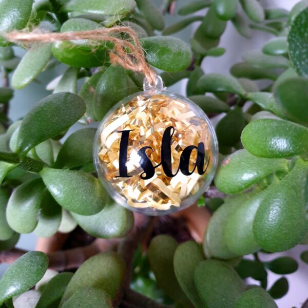 Personalised Bauble - main product image