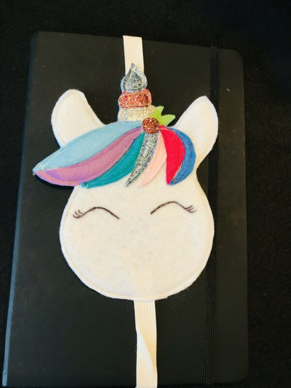 Unicorn head bookmark - main product image