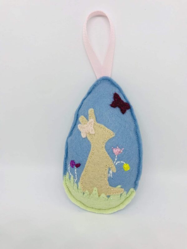 Trio of Easter Bunny Baubles - product image 2