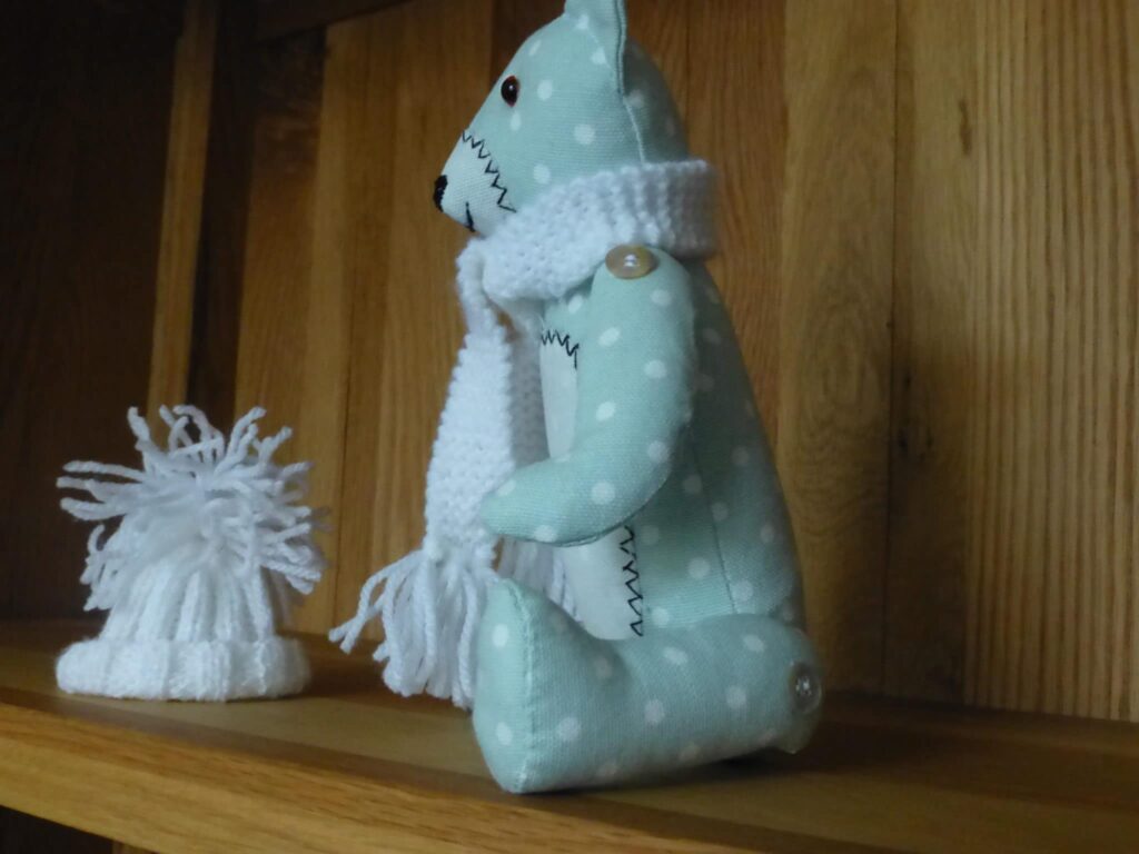 Teddy Bear decoration – Shelf Sitter Nursery Ornament Decoration