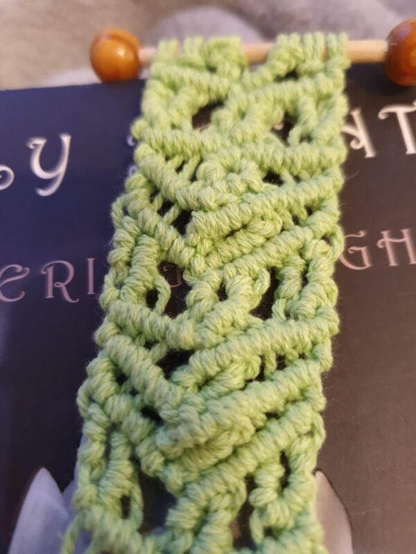 Beautiful handmade Macrame Bookmark - main product image