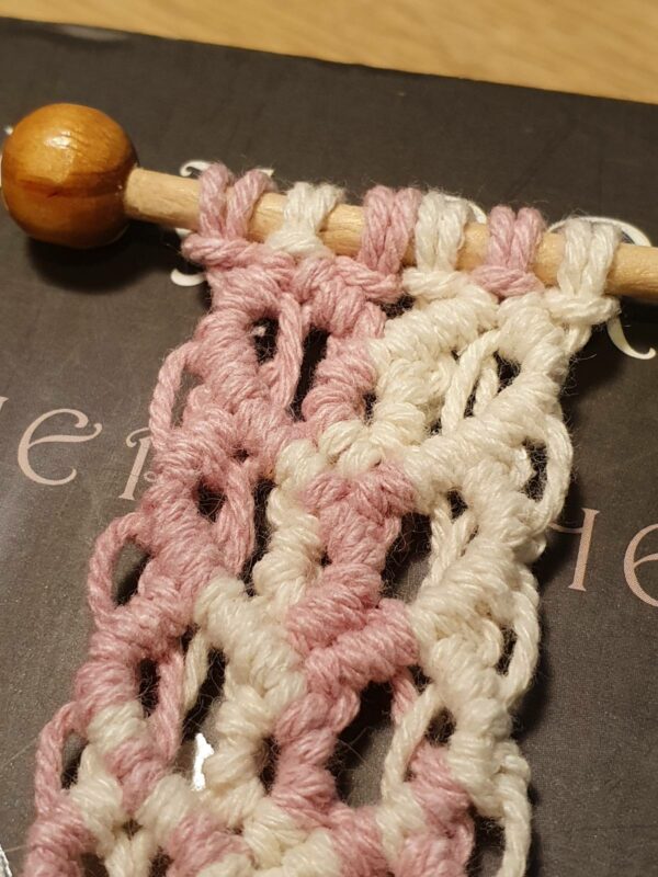 Beautiful handmade Macrame Bookmark - main product image