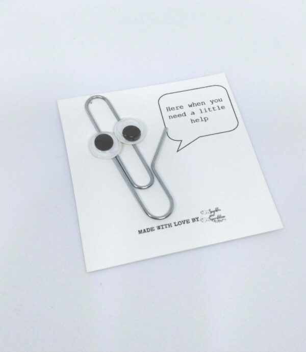 Clippy Novelty Paperclip Friend - main product image