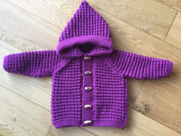 Hand Knit Baby Jacket - product image 4