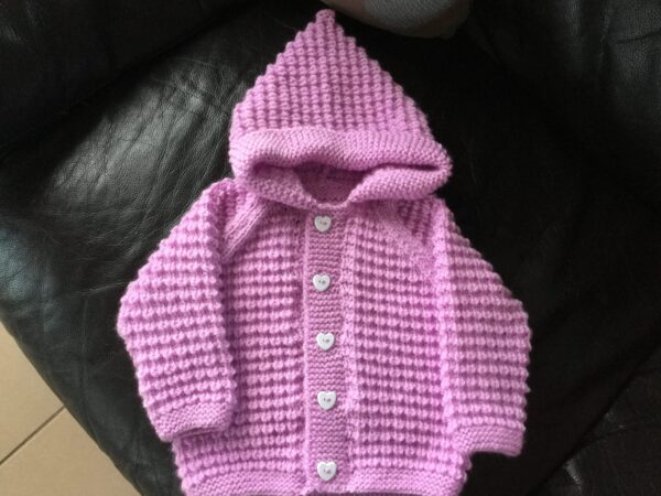 Hand Knit Baby Jacket - product image 3