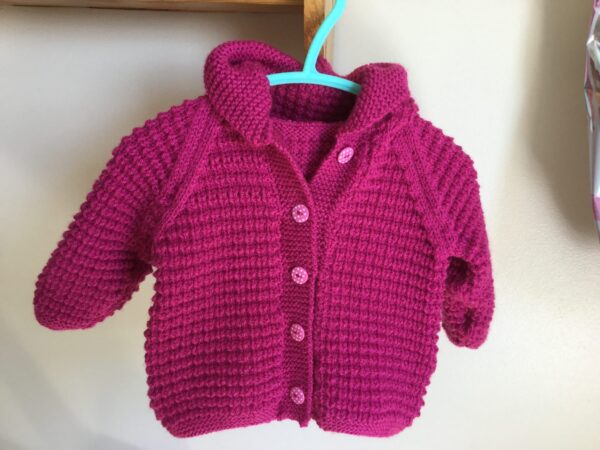 Hand Knit Baby Jacket - product image 2