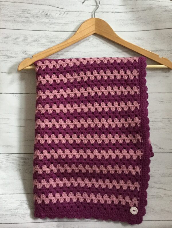 Cozy Stripe Baby Blanket - main product image