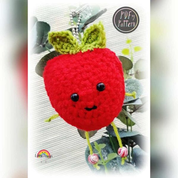 CROCHET PATTERN | Crochet Apple | Cute| PDF crochet pattern | Instant Download |Amigurumi Pattern - product image 2