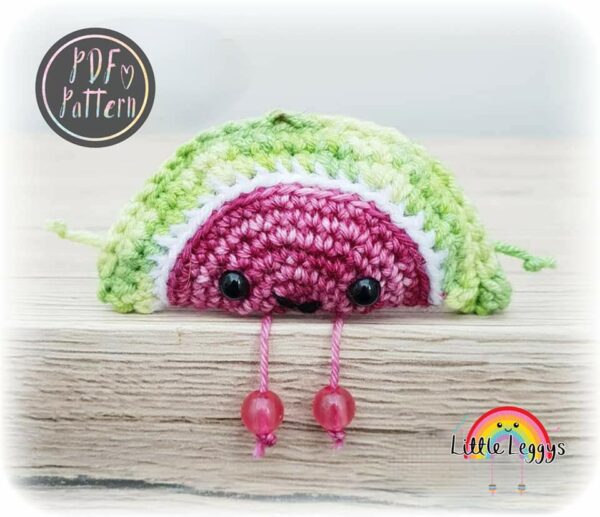 CROCHET PATTERN | Crochet Watermelon|Cute| PDF crochet pattern | Instant Download |Amigurumi Pattern - main product image