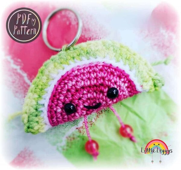 CROCHET PATTERN | Crochet Watermelon|Cute| PDF crochet pattern | Instant Download |Amigurumi Pattern - product image 5