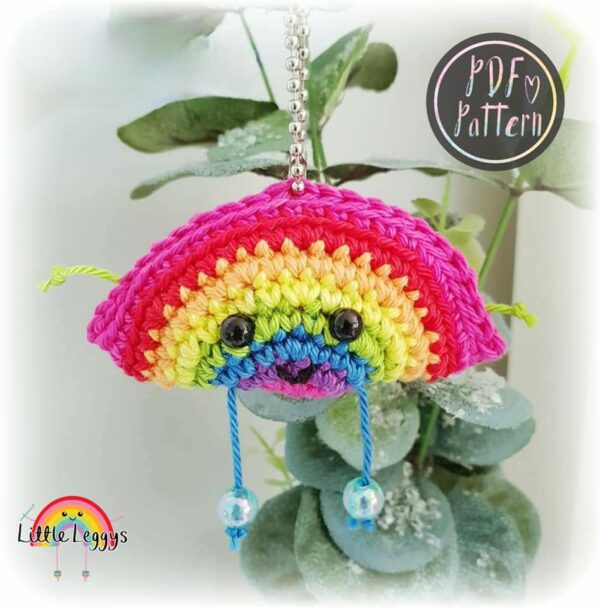 CROCHET PATTERN | Crochet Rainbow | Cute| PDF crochet pattern | Instant Download |Amigurumi Pattern - product image 3