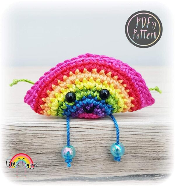 CROCHET PATTERN | Crochet Rainbow | Cute| PDF crochet pattern | Instant Download |Amigurumi Pattern - product image 5