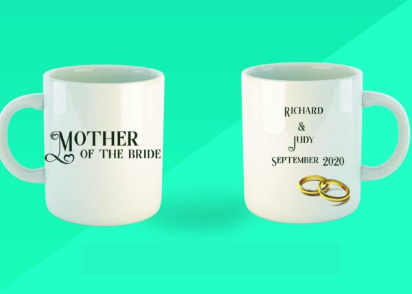 Wedding Gift Mugs, Mother of, Father of, Best Man, Maid of Honor, Bridesmaid - product image 3
