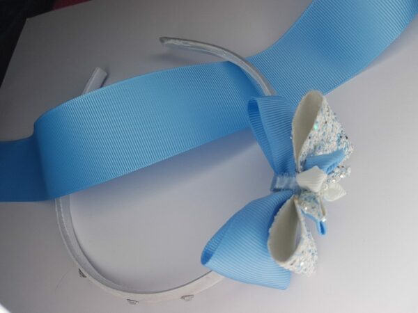 Glitter bow aliceband - product image 4