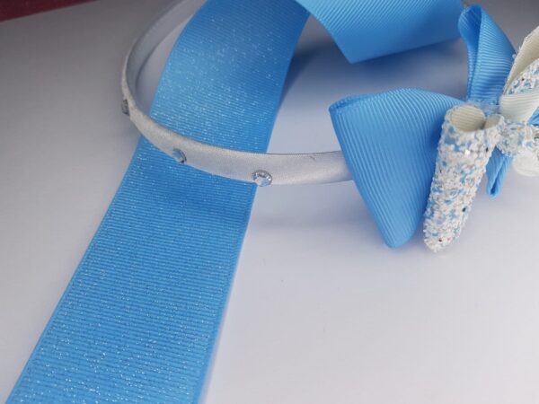 Glitter bow aliceband - product image 2