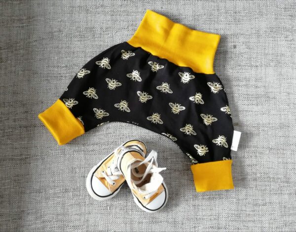 Bee Happy ‘grow with me’ harem pants 3-12months - product image 4