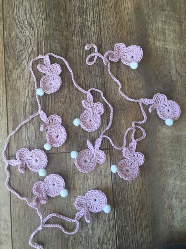 Bunny garland. Nursery decoration. - product image 3