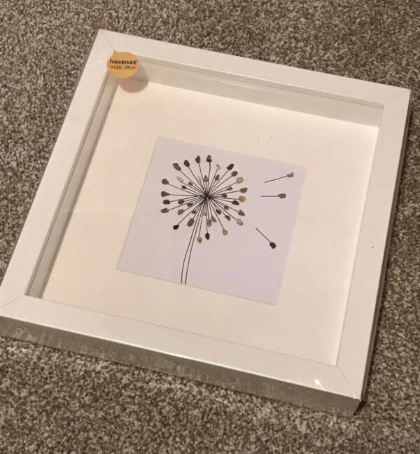 ‘Dandelion’ Pebble Art Frame - product image 2