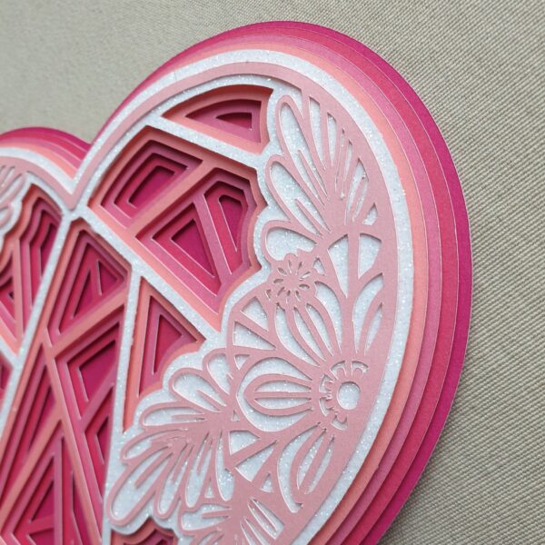 Layered Heart Mandala - product image 2