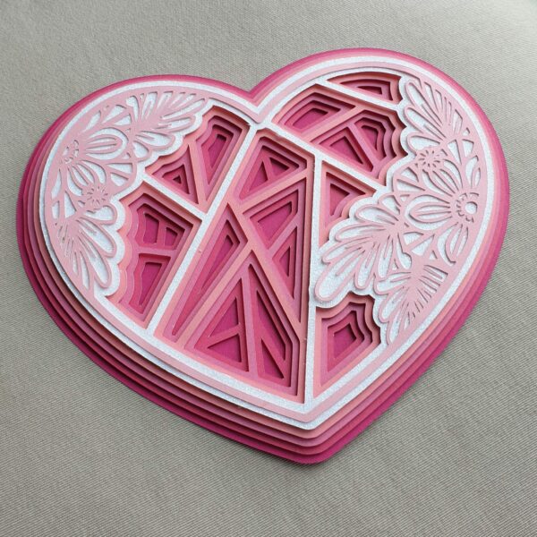 Layered Heart Mandala - product image 3