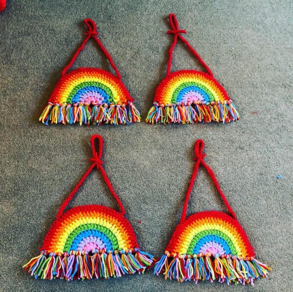 Large Crochet Rainbow for the NHS - main product image