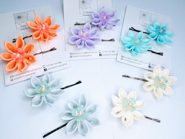 Flower hair grips - product image 2