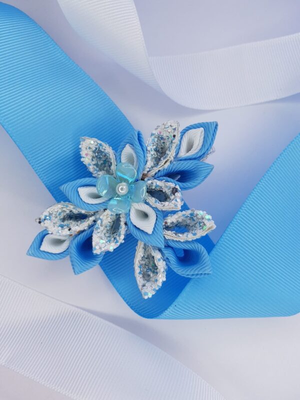 Snowflake crocodile clip - main product image