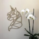 Unicorn Wall Hanging | Plywood Unicorn Wall Decor | Lasercut Unicorn